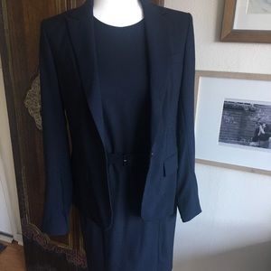 Navy suit jacket